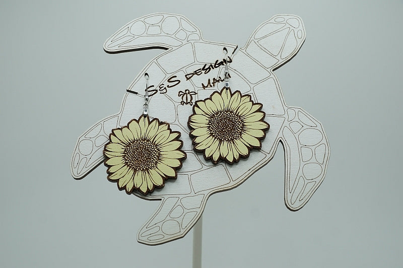 Sunflower Earrings